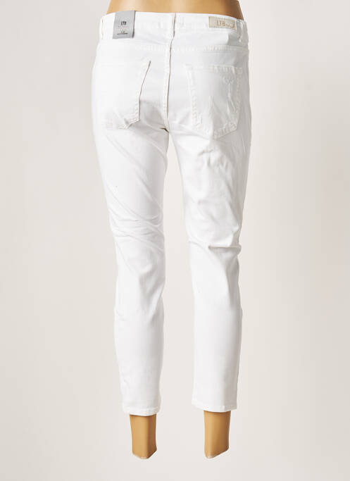 Pantalon trei sferturi alb LTB femeie