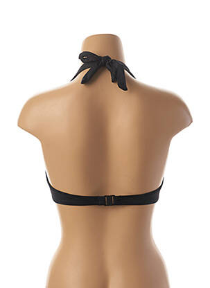 Sutien de costum de baie elasticitate top sutien push-up negru SEAFOLLY femeie