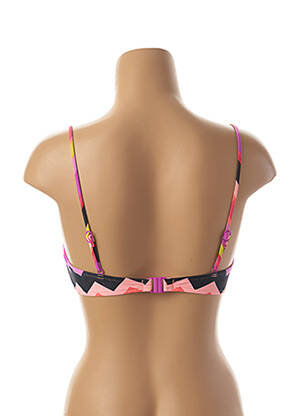 Sutien de costum de baie elasticitate top sutien push-up roz SEAFOLLY femeie