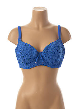 Sutien de costum de baie top sutien modelat top sutien modelat albastru FREYA femeie