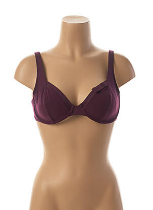 Sutien de costum de baie elasticitate violet HUIT femeie