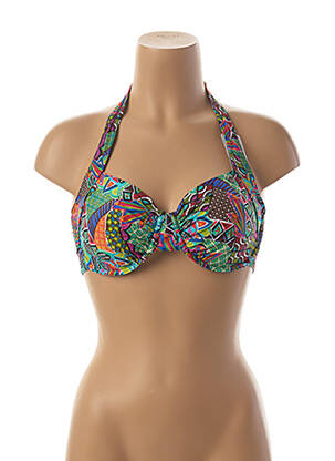 Sutien de costum de baie elasticitate verde BANANA MOON femeie