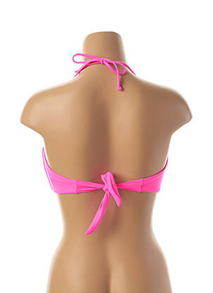 Sutien de costum de baie elasticitate top sutien modelat roz PHAX femeie
