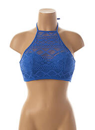 Sutien de costum de baie elasticitate top sutien modelat albastru FREYA femeie