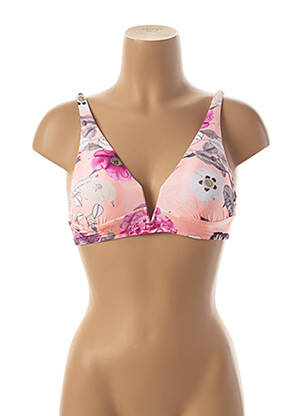 Sutien de costum de baie elasticitate sutien cu susținere înaltă și burete detașabil portocalie SEAFOLLY femeie