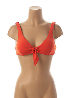 Sutien de costum de baie elasticitate sutien cu susținere înaltă și burete detașabil portocalie SEAFOLLY femeie
