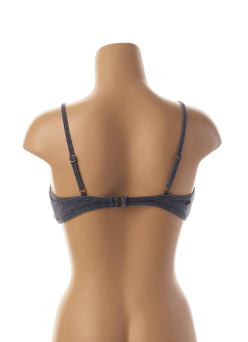 Sutien de costum de baie elasticitate sutien cu susținere înaltă și burete detașabil albastru RIP CURL femme