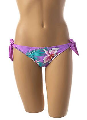 Chiloți de baie imprimeu fantezie bikini violet RIP CURL femeie