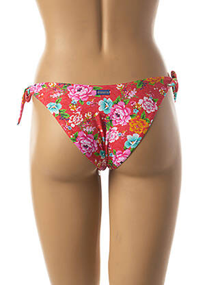 Chiloți de baie reversibil bikini roșu BANANA MOON femeie