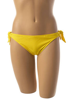 Chiloți de baie galben BANANA MOON femeie