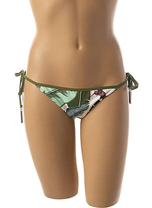 Chiloți de baie imprimeu tie and dye bikini verde SEAFOLLY femeie