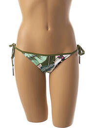 Chiloți de baie imprimeu tie and dye bikini verde SEAFOLLY femeie
