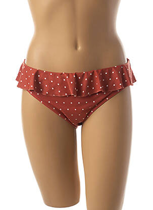 Chiloți de baie maro FREYA femeie