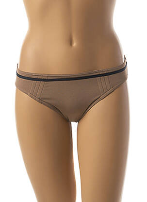 Chiloți de baie maro HUIT femeie