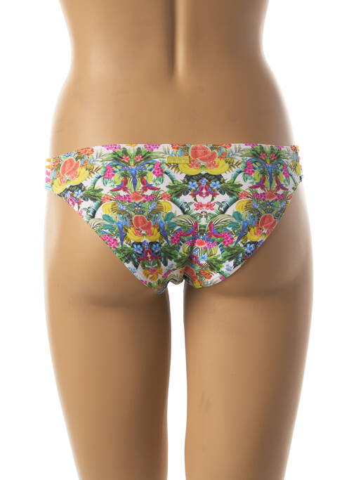 Chiloți de baie imprimeu tie and dye bikini portocaliu BANANA MOON femme