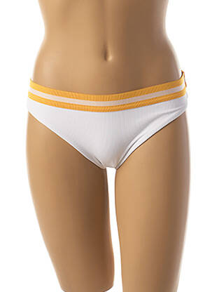 Chiloți de baie alb RIP CURL femeie