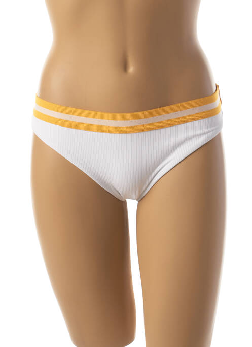 Chiloți de baie alb RIP CURL femeie