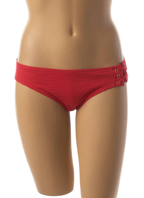 Chiloți de baie roșu MORGAN femeie