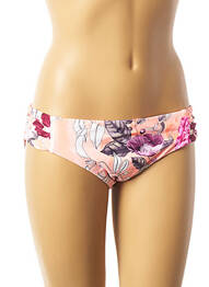 Chiloți de baie imprimeu floral chiloți portocaliu SEAFOLLY femme