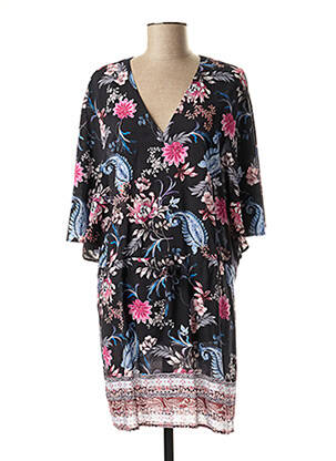 Rochie scurtă mâneci scurte mâneci scurte negru SEAFOLLY femeie