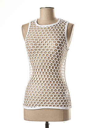 Top croială cambrată fără mâneci alb SEAFOLLY femeie