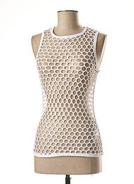 Top croială cambrată fără mâneci alb SEAFOLLY femeie