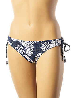 Chiloți de baie imprimeu tie and dye bikini albastru SEAFOLLY femeie