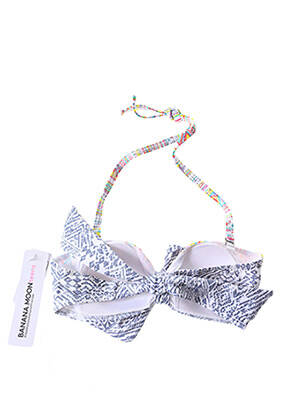 Sutien de costum de baie elasticitate top sutien modelat albastru BANANA MOON femeie
