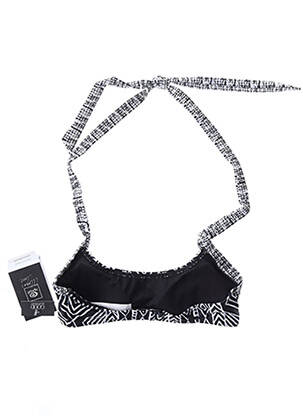 Sutien de costum de baie elasticitate sutien cu susținere înaltă și burete detașabil negru RIP CURL femeie
