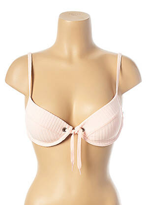 Sutien de costum de baie elasticitate top sutien push-up roz SEAFOLLY femeie