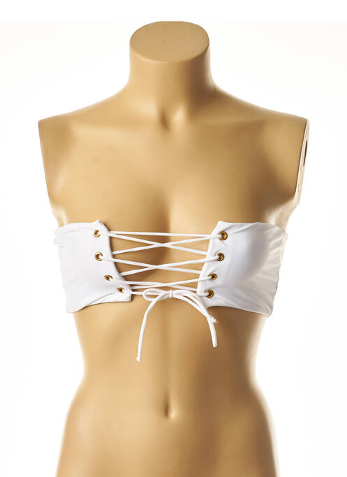 Sutien de costum de baie alb NOHOLITA MON PETIT BIKINI femeie