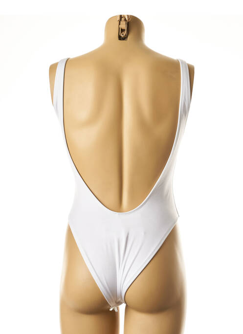 Costum de baie dintr-o singură piesă alb NOHOLITA MON PETIT BIKINI femeie