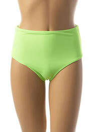 Chiloți de baie țesătură satinată chiloți verde NOHOLITA MON PETIT BIKINI femeie
