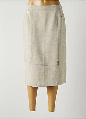 Fustă midi verde GEVANA femeie