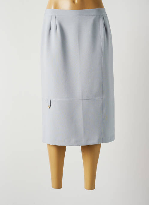 Fustă midi albastru GEVANA femeie