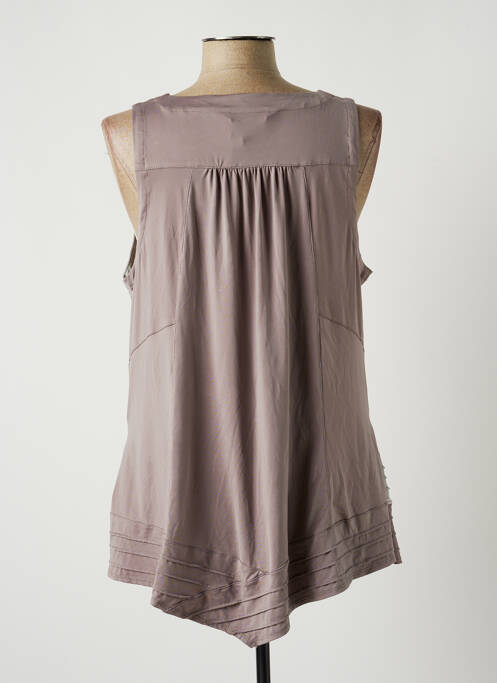 Vestă fără mâneci maro BE THE QUEEN femeie