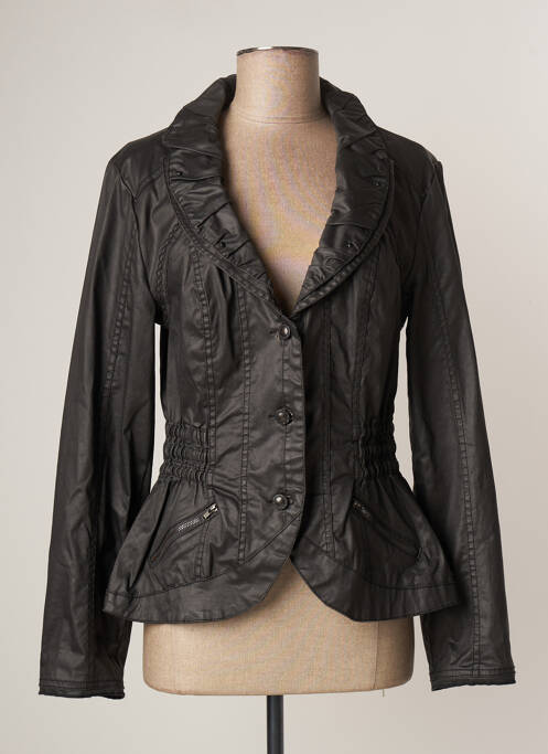 Jachete casual finisaj interior dublat negru SALT & PEPPER femme