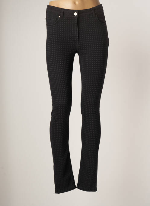 Blugi cu croială slim negru LAUREN VIDAL femeie