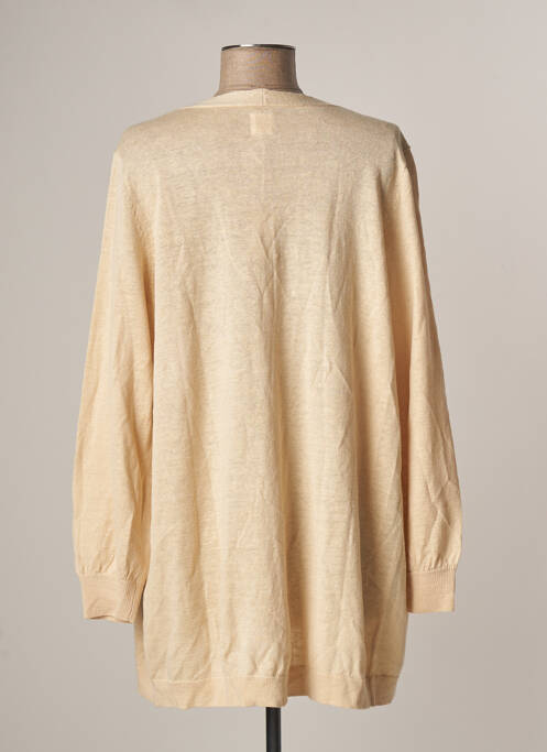 Vestă cu mâneci lungi bej DES PETITS HAUTS femeie