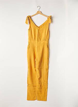 Salopetă-pantalon galben MOLLY BRACKEN femeie