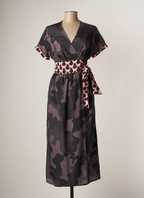 Rochie lungă gri AHIMARIA femeie