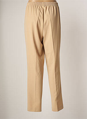 Pantalon drept elasticitate mărime normală bej ADELINA BY SCHEITER femeie
