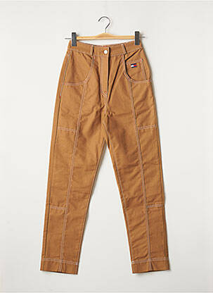 Pantalon drept maro TOMMY HILFIGER femeie
