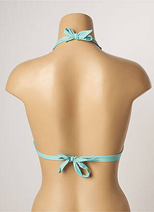 Sutien de costum de baie elasticitate top triunghiuri albastru LA PERLA femeie