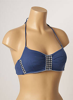 Sutien de costum de baie albastru LA PERLA femeie