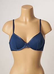 Sutien de costum de baie elasticitate sutien cupe întregi cu decolteu înalt albastru LA PERLA femme