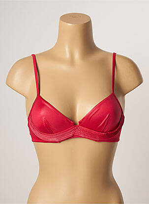 Sutien de costum de baie elasticitate top triunghiuri roșu LA PERLA femeie