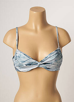 Sutien de costum de baie albastru LA PERLA femeie