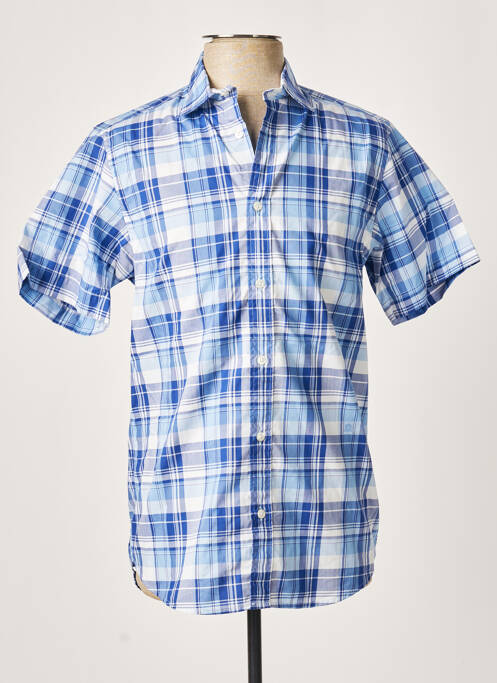 Cămașă cu mâneci scurte albastru SERGE BLANCO bărbat