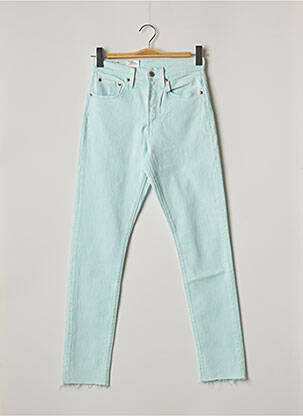 Blugi cu croială slim albastru LEVIS femeie